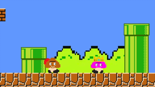 Mario vs the Giant Zombie Goomba Tai họa -