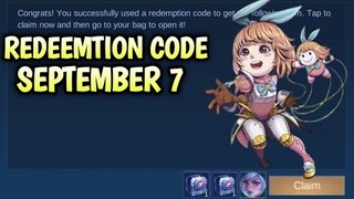 REDEEM CODES/SEPTEMBER 7 2020