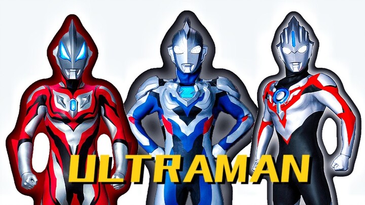 【Ultraman】Zeta, Orb, and Geed Partial Form Collection