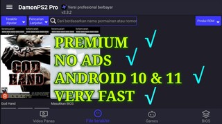 Damon Ps2 Pro Premium Tanpa Iklan Support Android 10 11