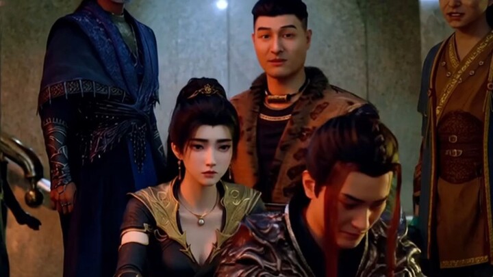 หวังฉานที่ถูกหานลี่ฟันขาดขา