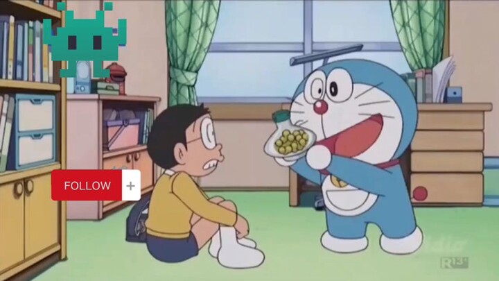Doraemon-tidak bisa berhenti mendengarkan lagu giant (dub indo)
