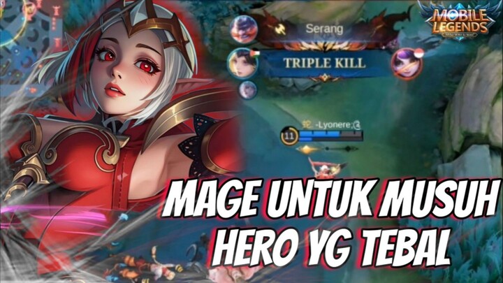 REKOMENDASI MAGE YG COCOK UNTUK MUSUH TEBAL❗