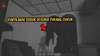 🔴 488- SOSOK KUNTILANAK DUDUK DI KURSI TUKANG CUKUR | UJI NYALI