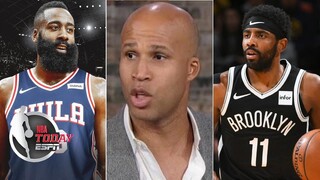 Kyrie said very good things about Harden & 76ers-Nets game, BUT Richard Jefferson doesn't believe it