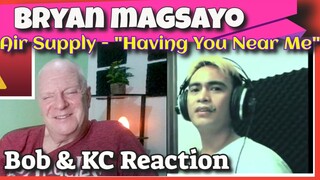 Bryan Magsayo - Having You Near Me (Air Supply Cover) -  Psychologist Reaction