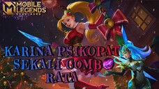 KARINA PSIKOPAT MODE ON - GAMEPLAY KARINA BONUS JJ