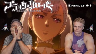 BLACK CLOVER REACTION EP. 6-8: BLACK BULLS