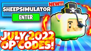 *2022* ALL NEW SECRET OP CODES For SHEEP SIMULATOR In Roblox sheep simulator codes!