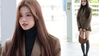 【TWICE Sana】230919 Bay đến Tuần lễ Thời trang Milan, show Prada, bà xã mặt lạnh!