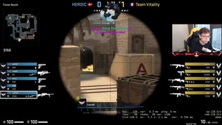 Phân tích cách thủ Bomsite A Mirage của team Heroic