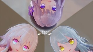 [360° Panoramic VR] Come and accompany the little cute and cute to go around in circles~