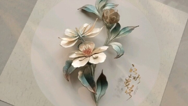 [Thread-Wrapped Flowers] Have you all learned it yet?