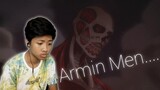 ARMIN.... MELEDAK MEN - attack on titan season 4 episode 7 reaction indonesia