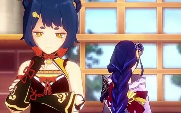【原神翻配】【新人配音挑战#2】香菱&雷电将军 “史莱姆都比你会做菜”“得了吧丘丘人都比你se”