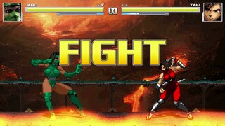 AN Mugen Request #1964: Jade VS Taki