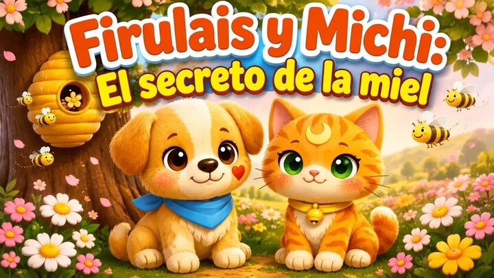 Firulais y Michi: El Secreto de la Miel (Cuento sobre el RESPETO a los ANIMALES)