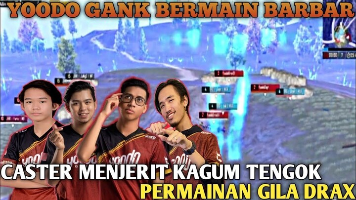 Caster Menjerit Kagum Tengok Permainan Gila Drax Clutch 1 Squad !! Scrim Pmnc Zone Final