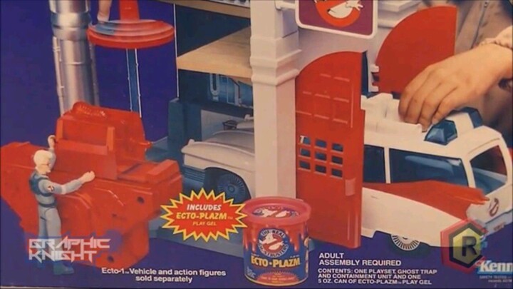 The Real Ghostbusters Fire House Playset Review