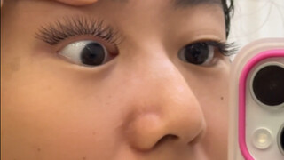 The first thing I did after landing in Brazil 🇧🇷—eyelash extensions! 🕷👄🕷