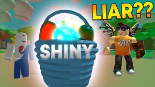 This Swedish kid claims to have a SHINY EASTER BASKET in Roblox Bubble Gum Simulator