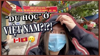 một ngày của du học sinh đại học Canada du học...tại Hà Nội Việt Nam? (ep.1)| Daily Routine