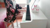Versi piano dari lagu "aLIEz" milik Sawano Hiroyuki