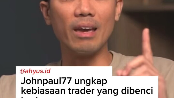 Kebiasaan Trader yang dibenci broker!!!