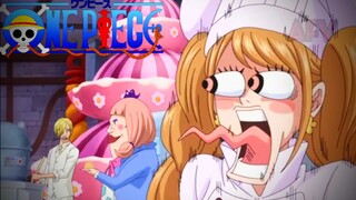 momen ketika pudding cemburu sama sanji 😂😂