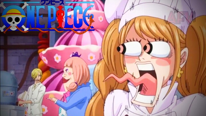 momen ketika pudding cemburu sama sanji 😂😂