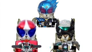 【Cat-faced Rider】2009-2011 Second Rider Transformation Animation