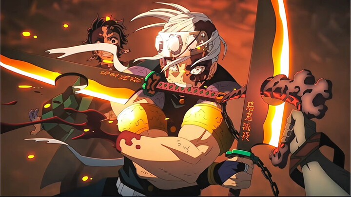 Uzui Tengen vs Gyutaro 🔥🔥🔥