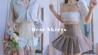 There's no such thing as a hopeless figure, only a great skirt! A guide to choosing skirts for short