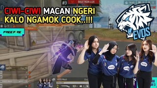 Ciwi-ciwi Macan Emang Ngeri Pas Ngamok | Turnamen Free Fire Indonesia