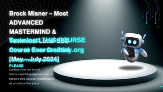 [GET] Brock Misner – Most ADVANCED MASTERMIND & Technical Local SEO Course Ever Created [May – July