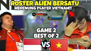 GINI NIH KL ROSTER ALIEN BERSATU DI BABAT ABIS SEMUANYA!! SAMPE MERENUNG PLAYER VIETNAM!! MATCH 2