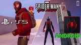 DOWNLOAD GAME SPIDER-MAN MILES MORALES FAN MADE ANDROID VS PS5