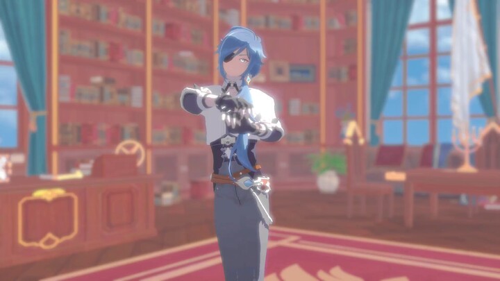 [Genshin Impact MMD/Sửa đổi] Kaia bình thường Chúc may mắn
