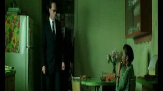 Matrix Revolutions - Smith and The Oracle Meeting Scene