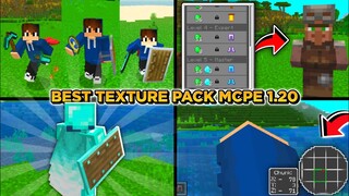 BEST SURVIVAL TEXTURE PACK MCPE!!! MCPE 1.19/1.20 COCOK DI SURVIVAL NO BEHAVIOUR !!