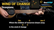 Wind Of Change - Scorpions (1990) Easy Guitar Chords Tutorial with Lyrics Part 1