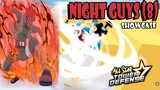 NIGHT GUY 8 (MIGHT GUY 8 GATES) SHOWCASE - ALL STAR TOWER DEFENSE