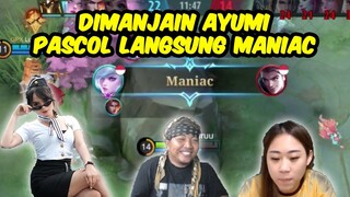 PASCOL DIMANJAIN TERUS SAMA AYUMI LANGSUNG MANIAC