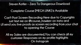 Steven Kotler Course  Zero To Dangerous Download