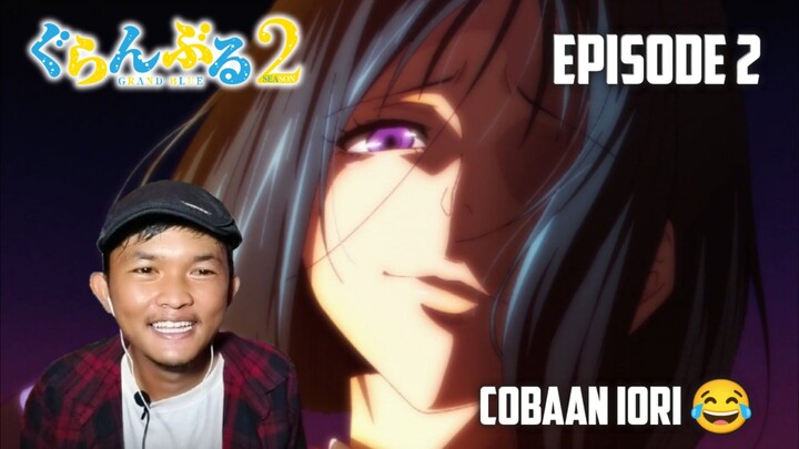 SAYANG ADIK SHIORI 😅 | Grand Blue S2 Episode 2 REACTION INDO