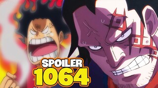 Spoiler One Piece Chap 1064 - Dragon liên lạc với Vegapunk, THỨC TỈNH được xác nhận!