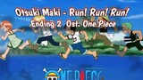 Ending 2 One Piece, Otsuki Maki - Run! Run! Run! Ost (Lirik dan Terjemahan Bahasa Indonesia)