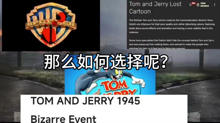 Turn left into Warner Bros. gore, turn right into Cartoon Lost, look back at the eerie 1945 incident