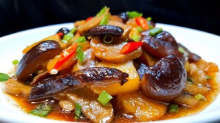 NẤM ĐÔNG CÔ kho chay theo cách làm này ăn sạch nồi cơm - món ngon tại nhà