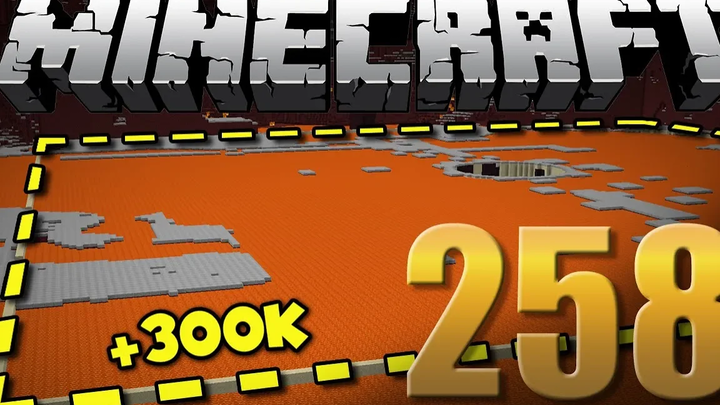 โครงการทำให้ป้อมปราการ Nether แห้ง - Minecraft เพื่อค้นหาบ้านอัตโนมัติ 258